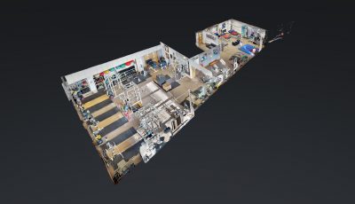 English Institute of Sport gym 3D Model